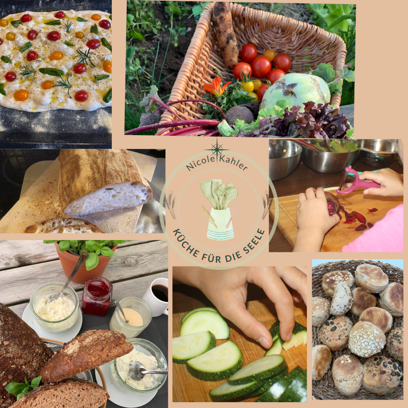 Traditionelles Brotbacken mit Sauerteig